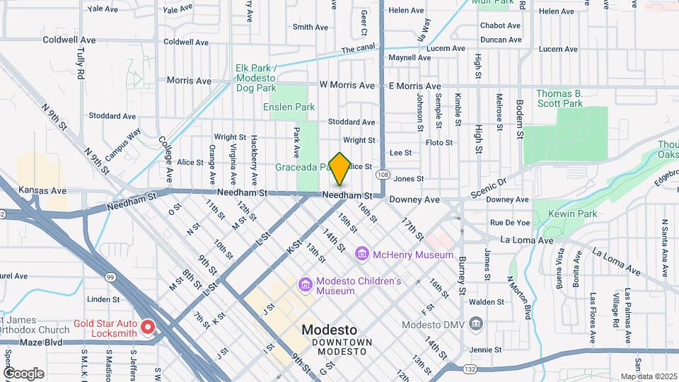101 Magnolia Ave Map and Location Details