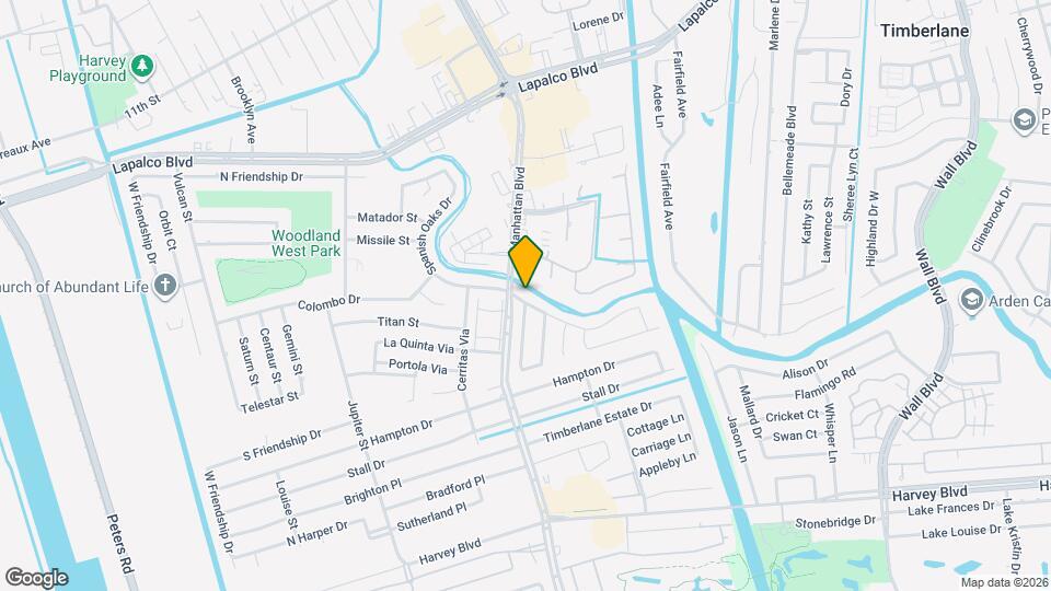 1549 Spanish Oaks Dr Map and Location Details