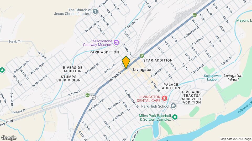 213 1/2 W Park St Mapa y Detalles de la Ubicación