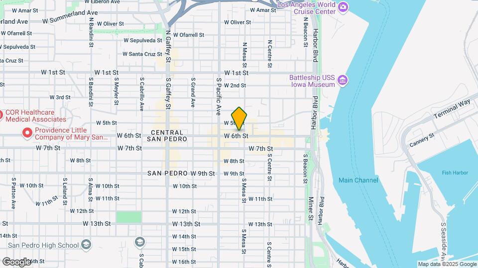 418-424 W 6th St Map and Location Details