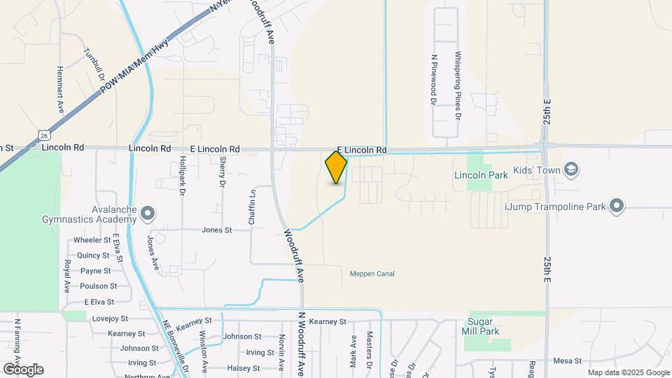 Lincoln Crossing Apartments Map and Location Details