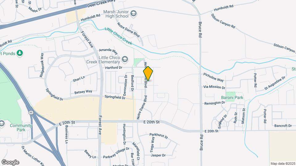 2204 Tapia Wy Map and Location Details