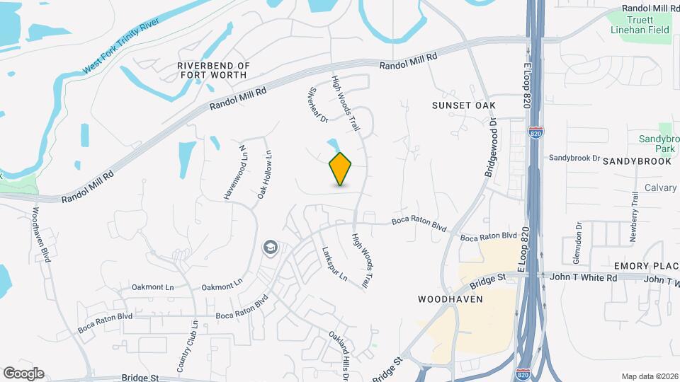 6113 Lantana Ln Map and Location Details