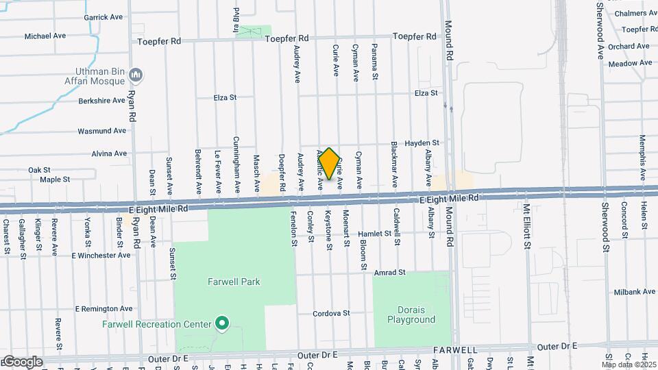 20742 Atlantic Ave Map and Location Details