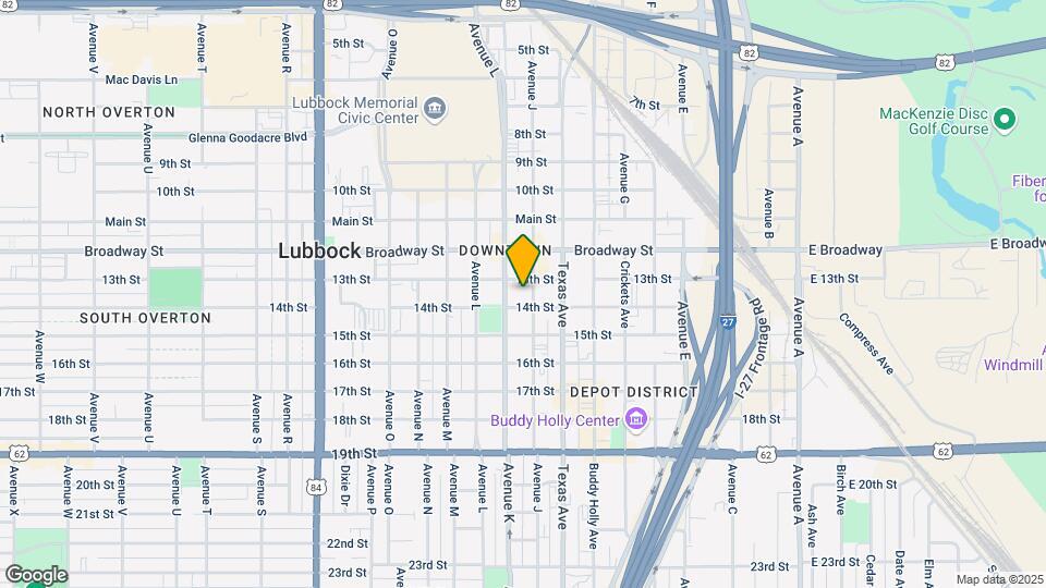 1312 Avenue J, Unit B Map and Location Details