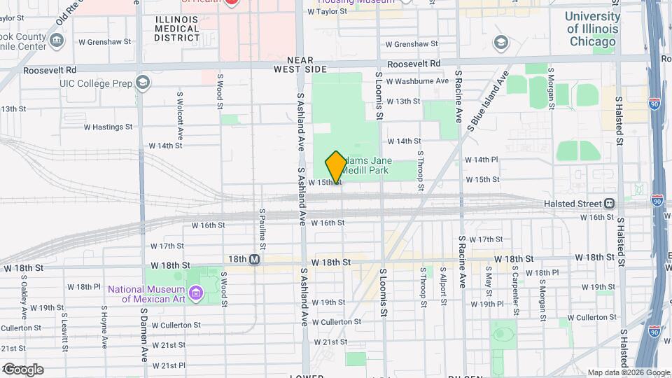 1509 W 15th St Map and Location Details