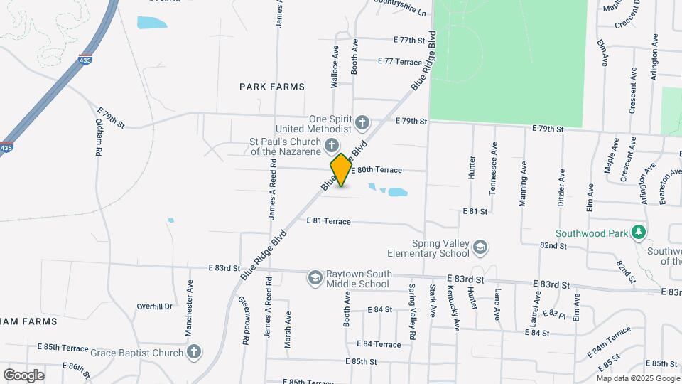 8508 E 81st St Map and Location Details