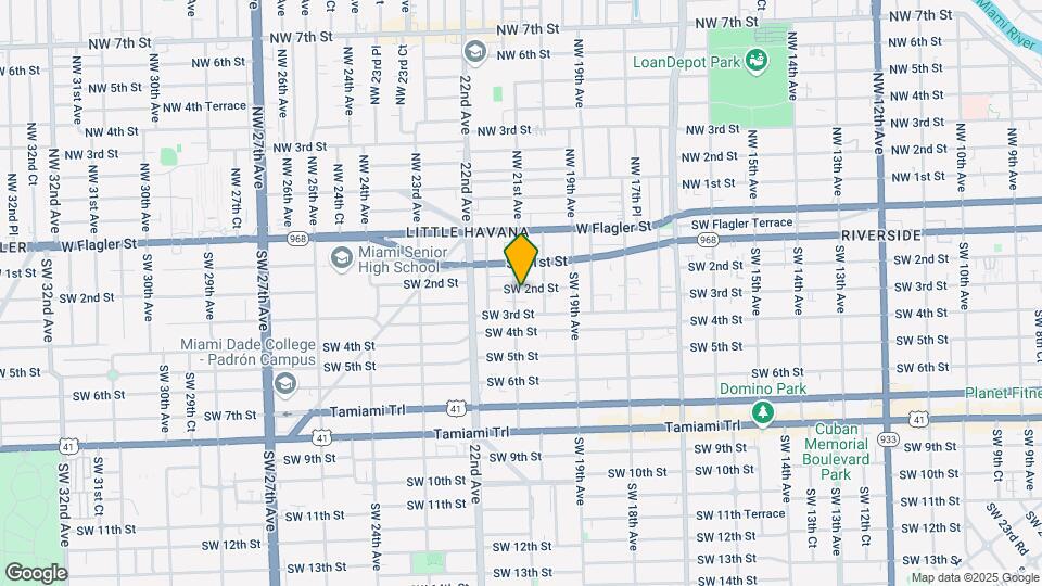 201 SW 21st Ave Map and Location Details