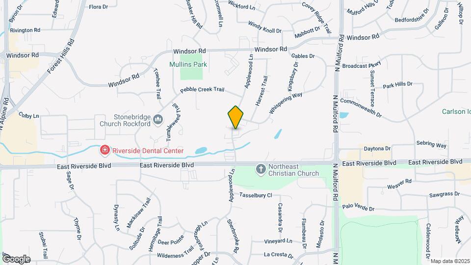 4131 Applewood Ln Map and Location Details