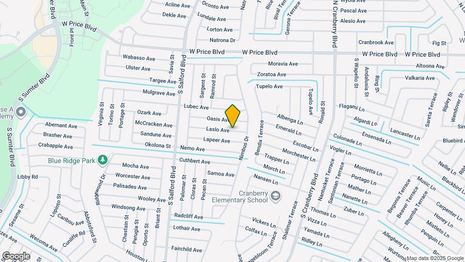 3584 Laslo Ave Map and Location Details