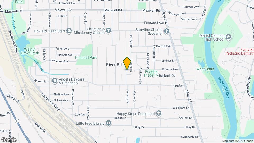 1315 Golden Ave Map and Location Details