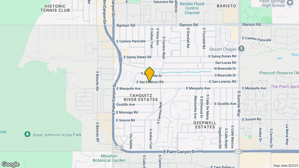 745 E San Lorenzo Rd Map and Location Details