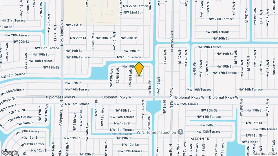 1711 NW 10th Pl Map and Location Details