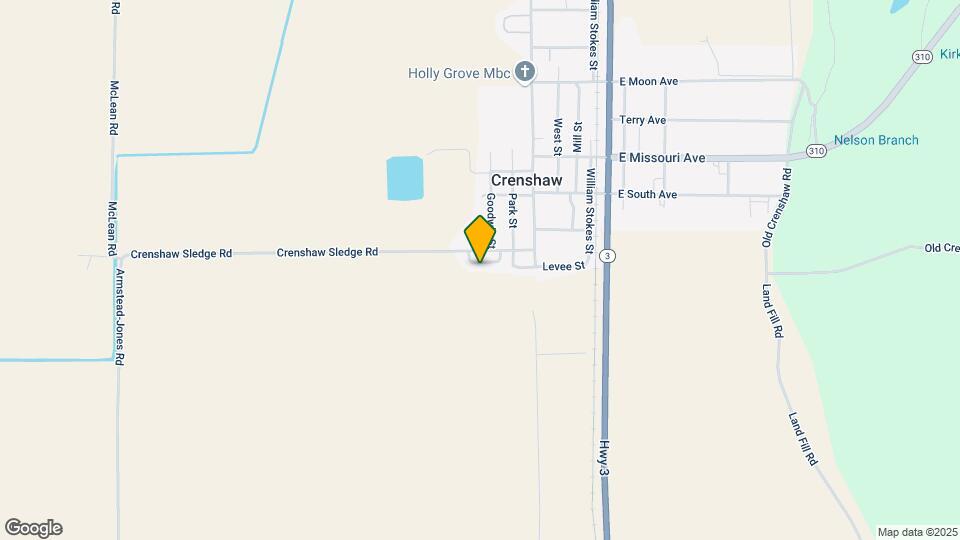 Crenshaw Manor Mapa y Detalles de la Ubicación