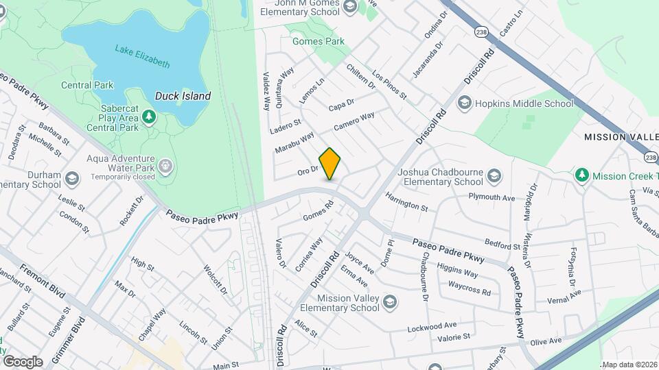 40983 Pajaro Dr Map and Location Details