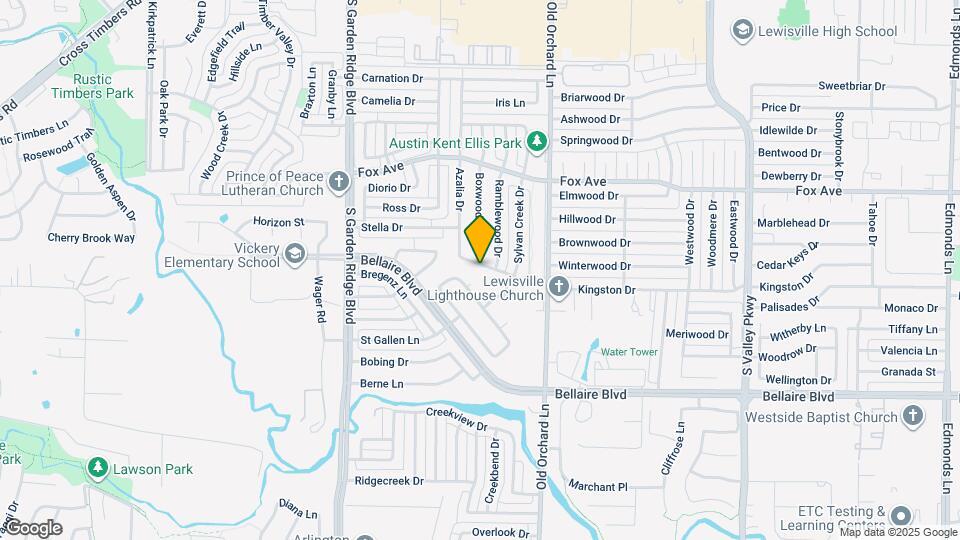 1324 Azalia Bend Map and Location Details