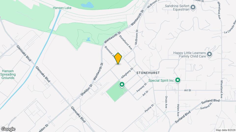 11242 Sheldon St Map and Location Details