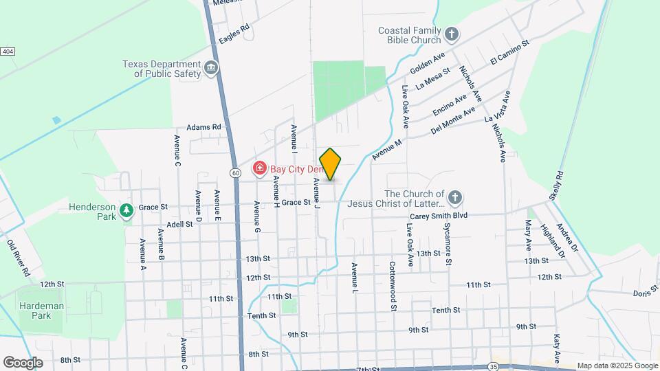 1100 Gilbert Ave Mapa y Detalles de la Ubicación
