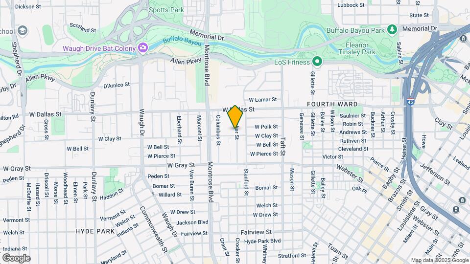 1218 Crocker St Map and Location Details