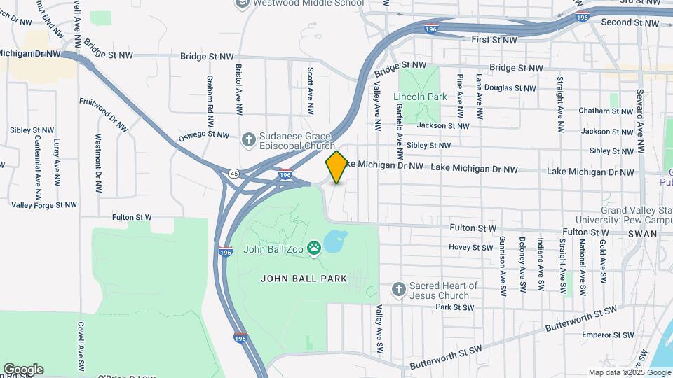 52 John Ball Park Dr NW Mapa y Detalles de la Ubicación