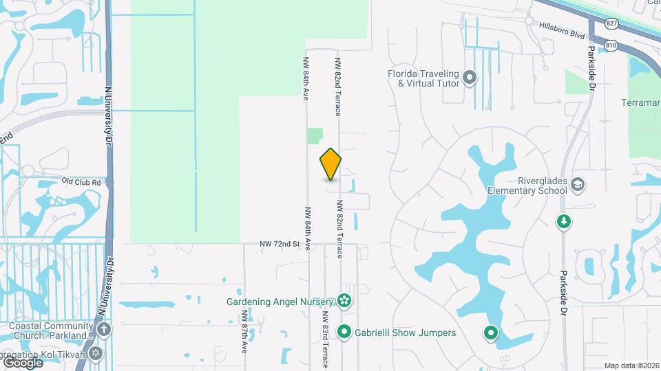 7447 NW 82nd Terrace Map and Location Details