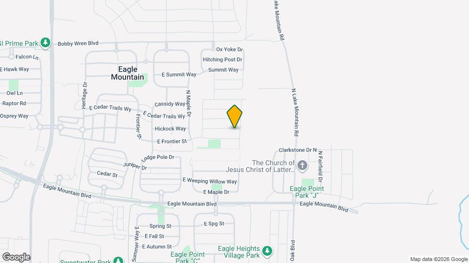 2434 E Buckskin Way Map and Location Details