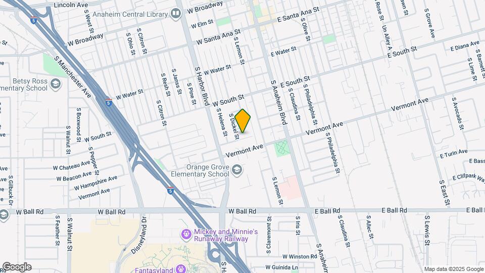 309 W Hampshire Ave Map and Location Details