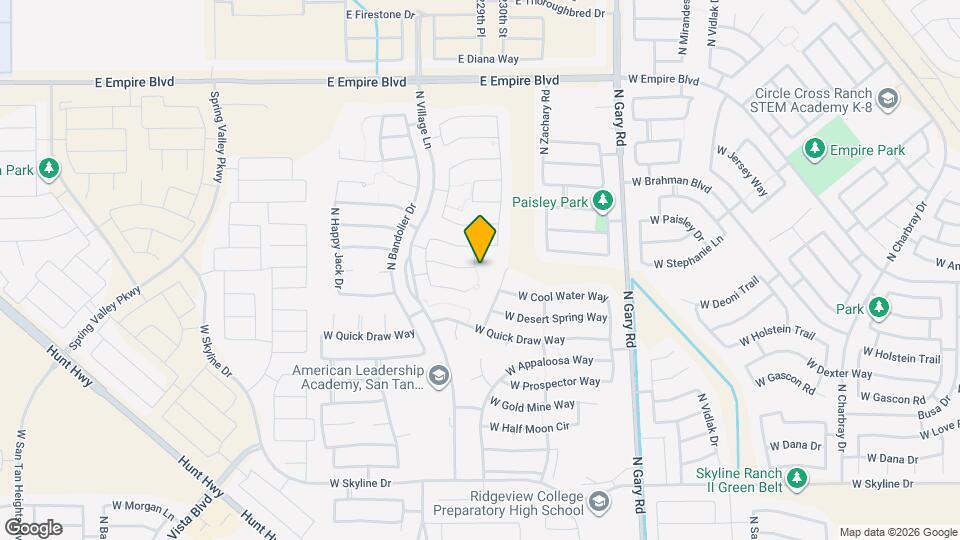 35167 N Braeden Dr Map and Location Details