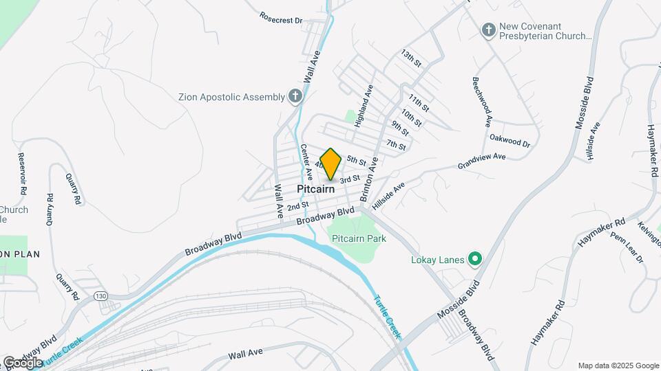 543 3rd St, Unit 2 Map and Location Details