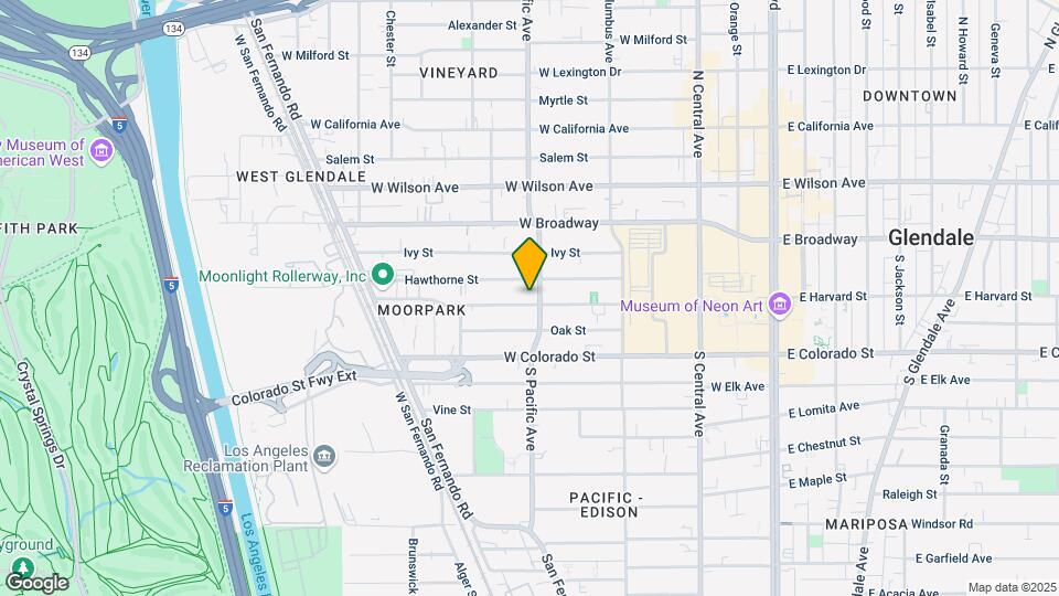 167 S Pacific Ave, Unit 169 Map and Location Details