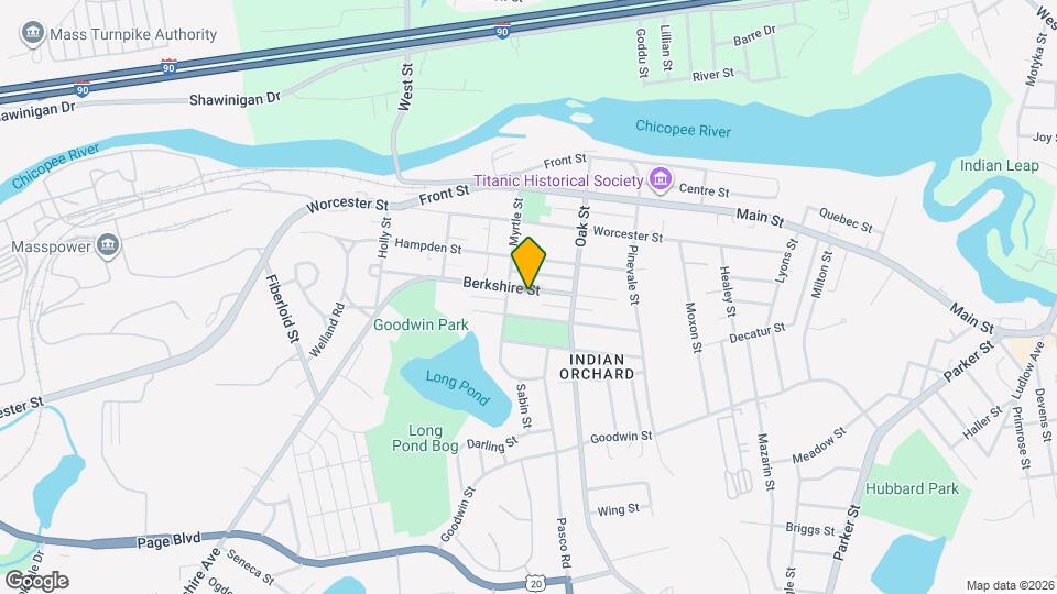 115 Berkshire St Map and Location Details