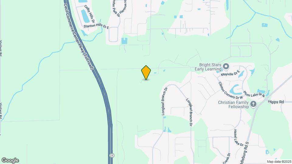 6918 Oden Creek Ct Map and Location Details