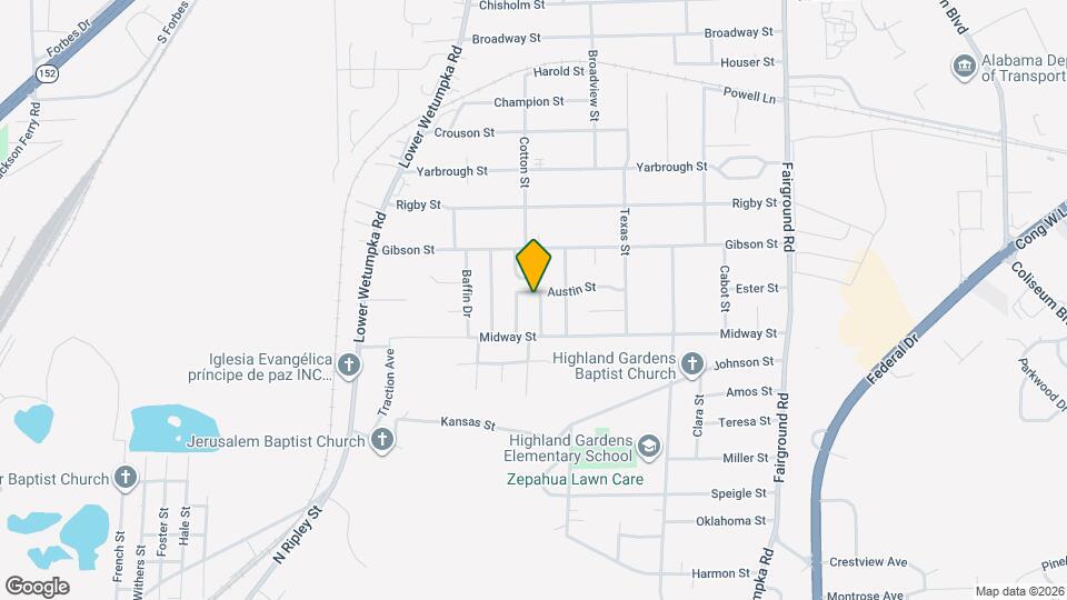 3031 La Rhoda St Map and Location Details