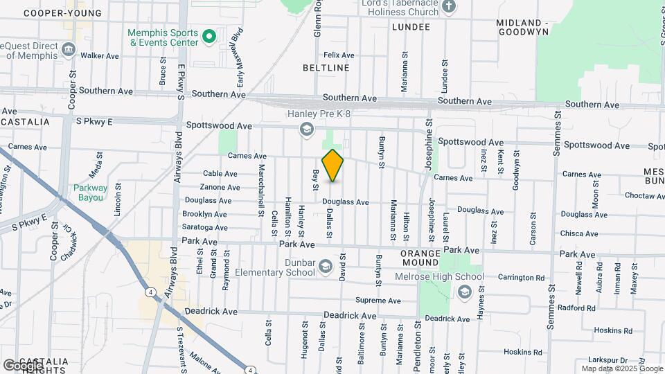 768 Dallas St Map and Location Details