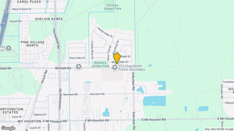 6703 Winfield Rd Map and Location Details