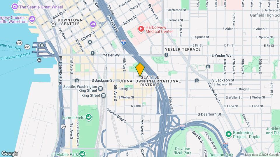 Jackson Apartments Map and Location Details