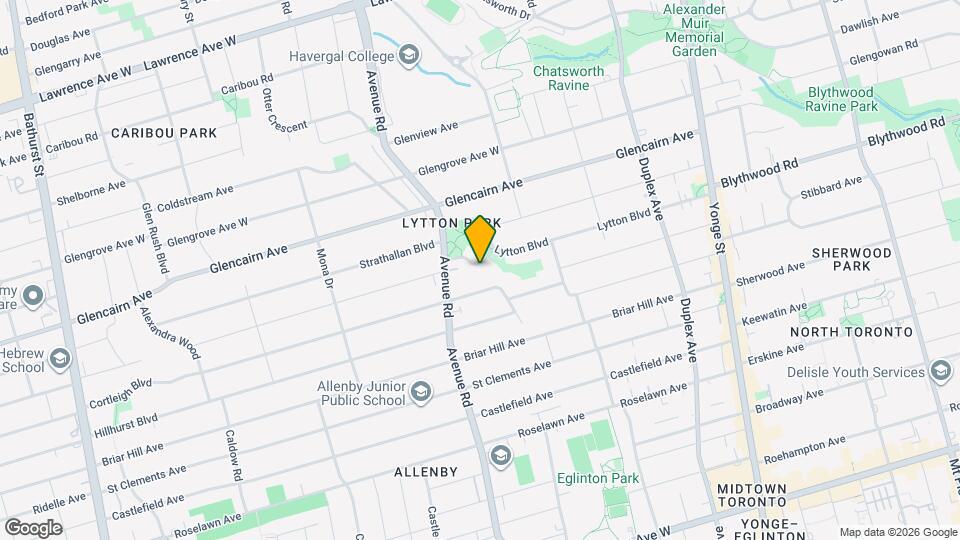 209 Lytton Blvd Map and Location Details