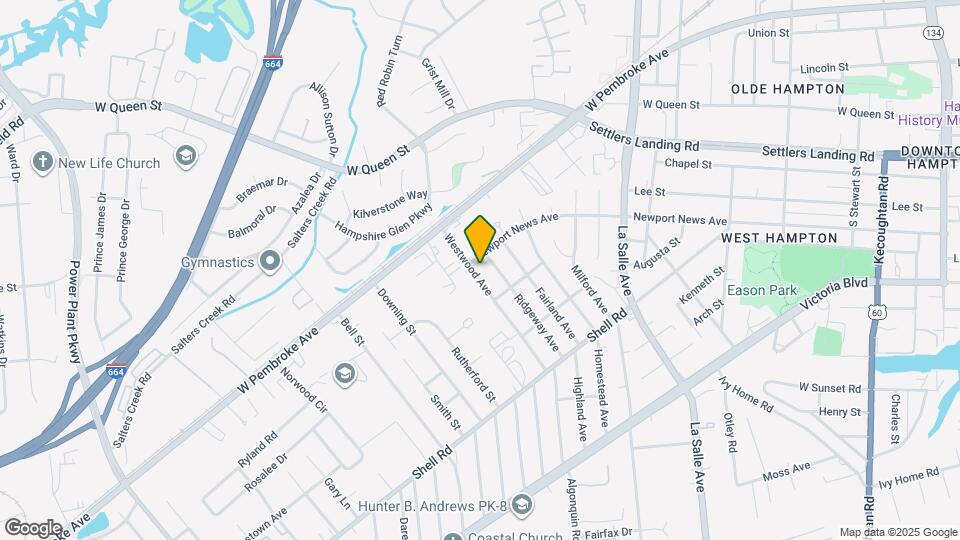 830 Westwood Ave Map and Location Details