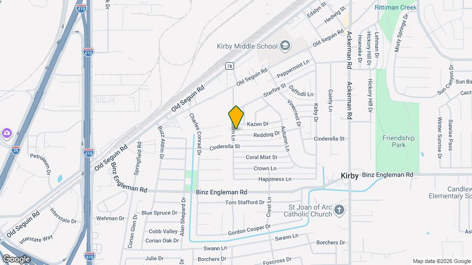5103 Redding Dr Map and Location Details