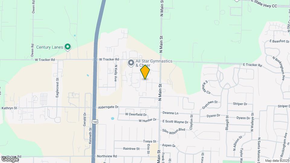 1209 A Flora St Map and Location Details