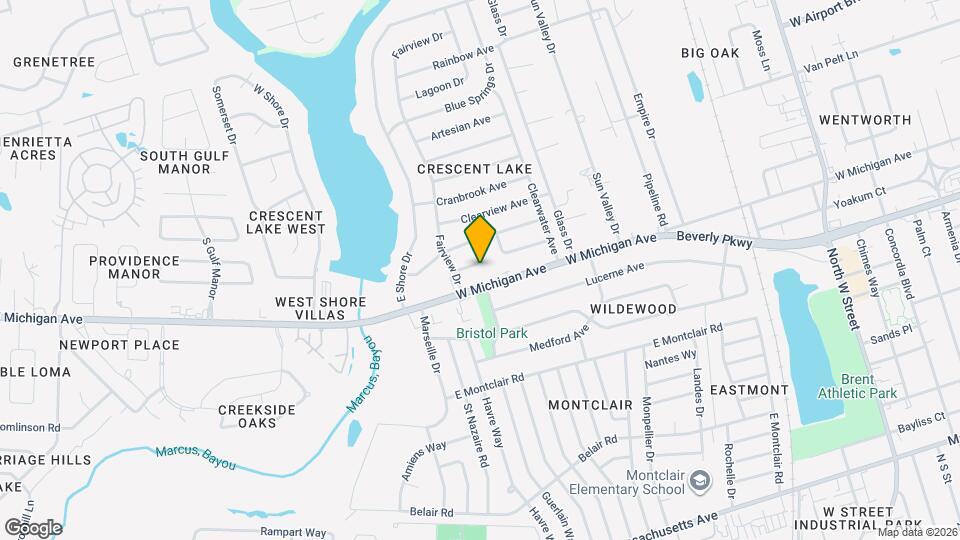 909 Springbrook Ave Map and Location Details