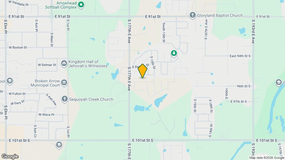 1204 E Gary St Map and Location Details