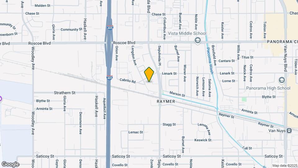 8030 Langdon Avenue, Map and Location Details