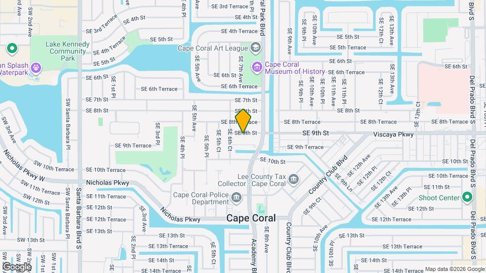 616 SE 9th St Map and Location Details
