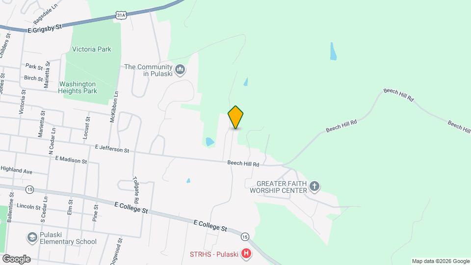 261 Bayless St Mapa y Detalles de la Ubicación