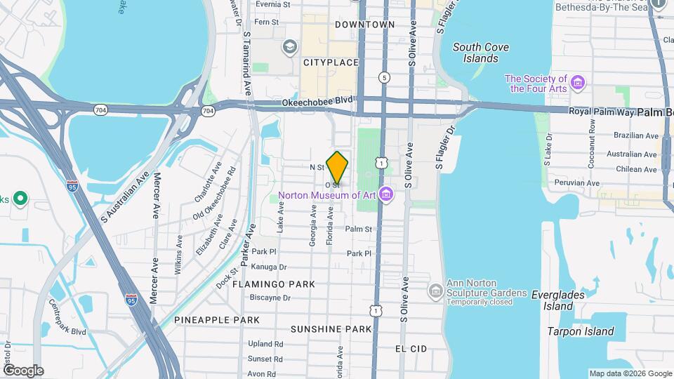 1306 Florida Ave Map and Location Details