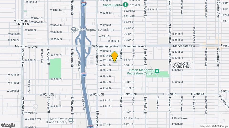 135 W 88th St Mapa y Detalles de la Ubicación
