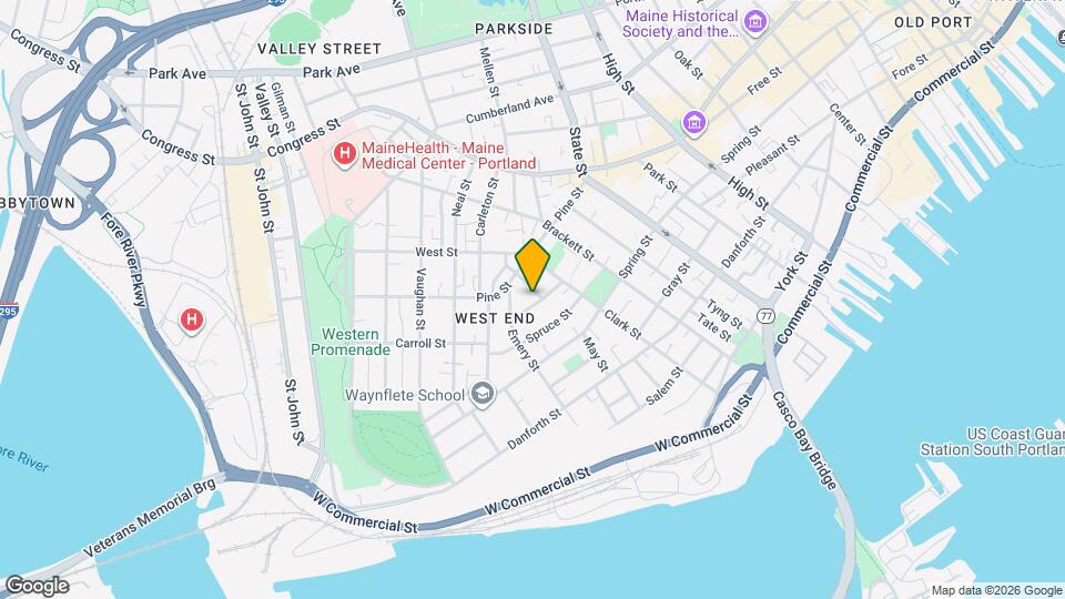 31 Cushman St Map and Location Details