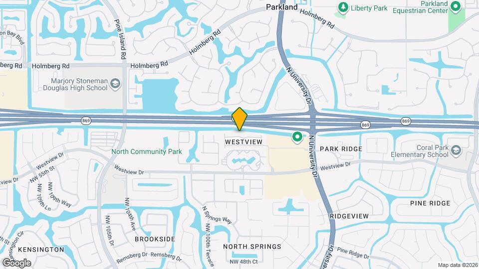 9913 NW 57th Manor Map and Location Details