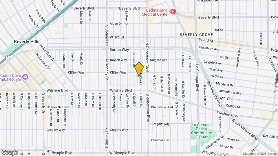 159 N Clark Dr Map and Location Details